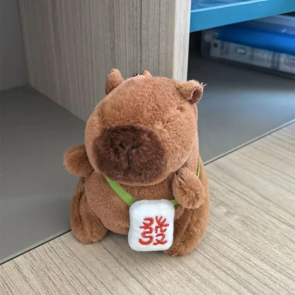 Cute Capybara Plush Toy Hoodie – Small Winged Stuffed Doll for Kids - Image 20