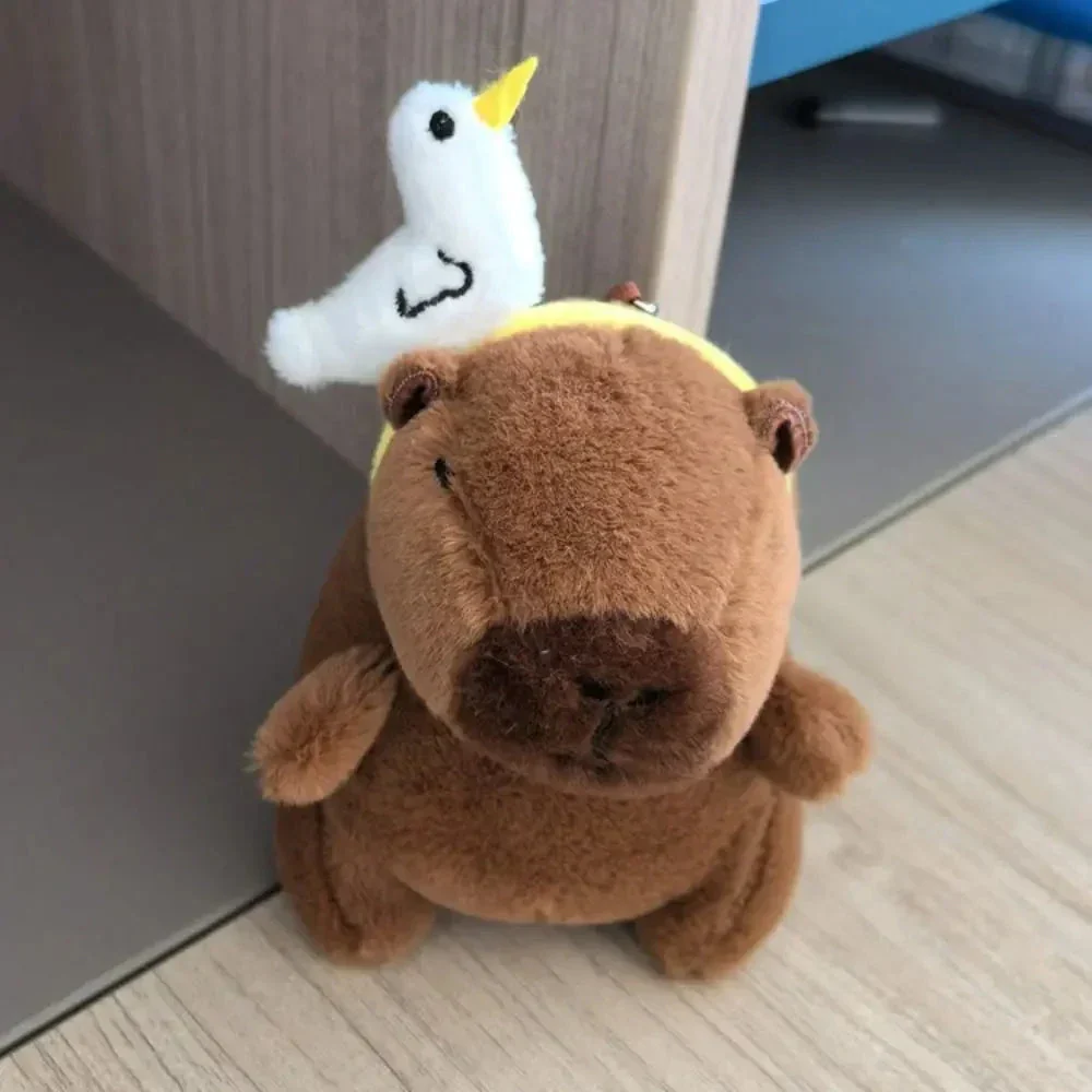 Cute Capybara Plush Toy Hoodie – Small Winged Stuffed Doll for Kids - Image 24