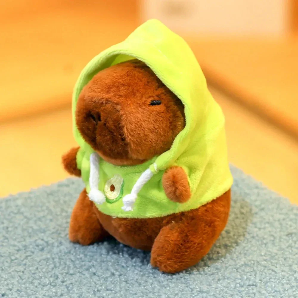 Cute Capybara Plush Toy Hoodie – Small Winged Stuffed Doll for Kids - Image 3