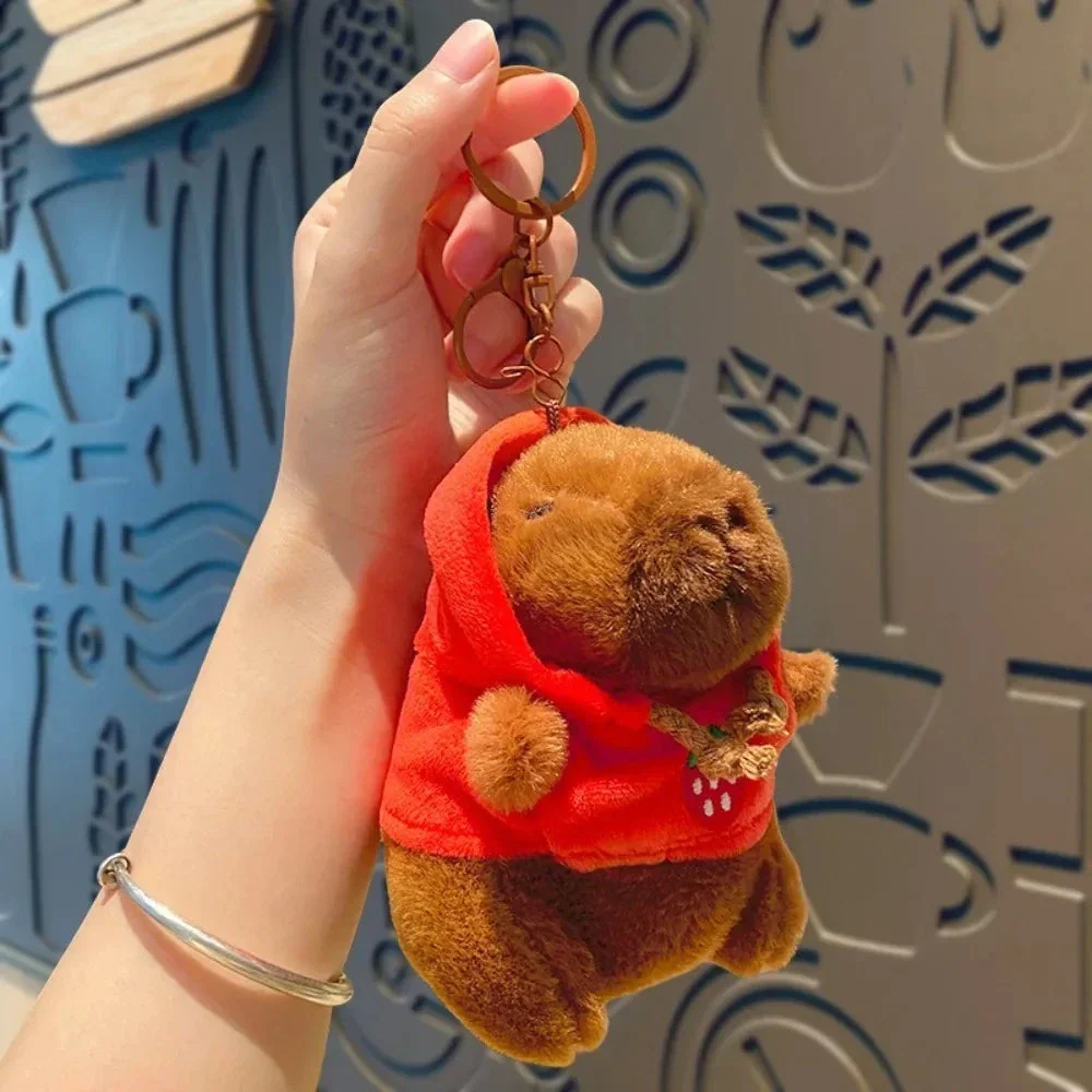 Cute Capybara Plush Toy Hoodie – Small Winged Stuffed Doll for Kids - Image 31