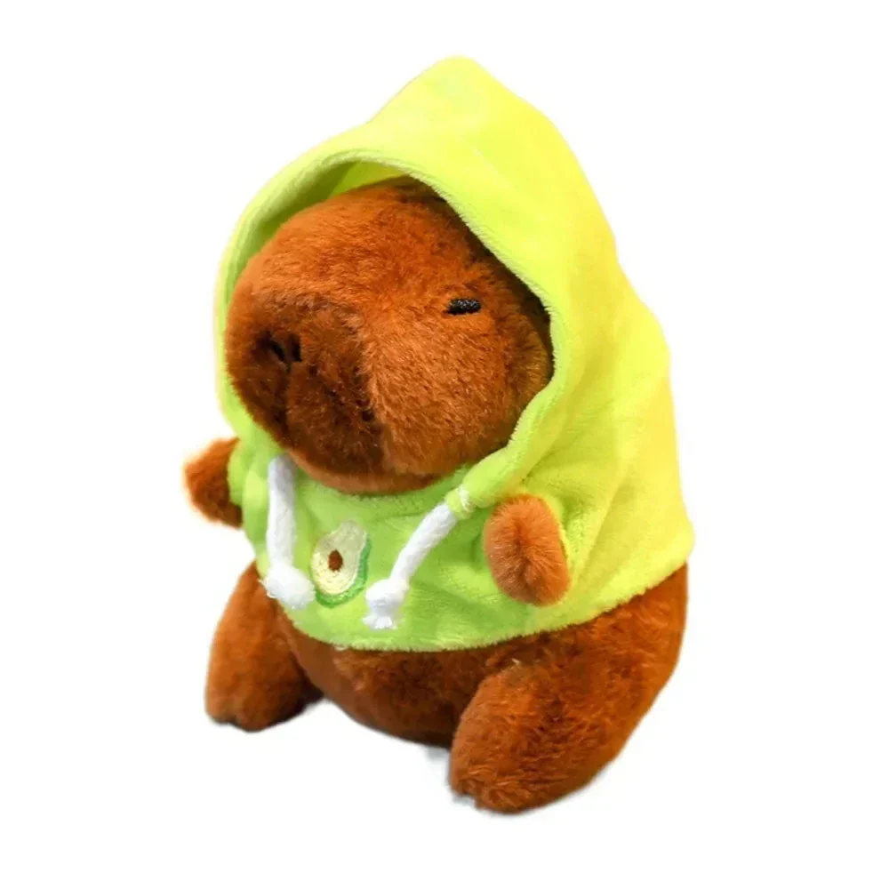Cute Capybara Plush Toy Hoodie – Small Winged Stuffed Doll for Kids - Image 33