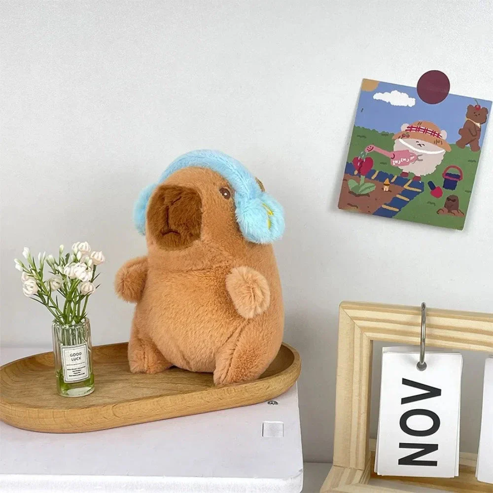 Cute Capybara Plush Toy Hoodie – Small Winged Stuffed Doll for Kids - Image 34