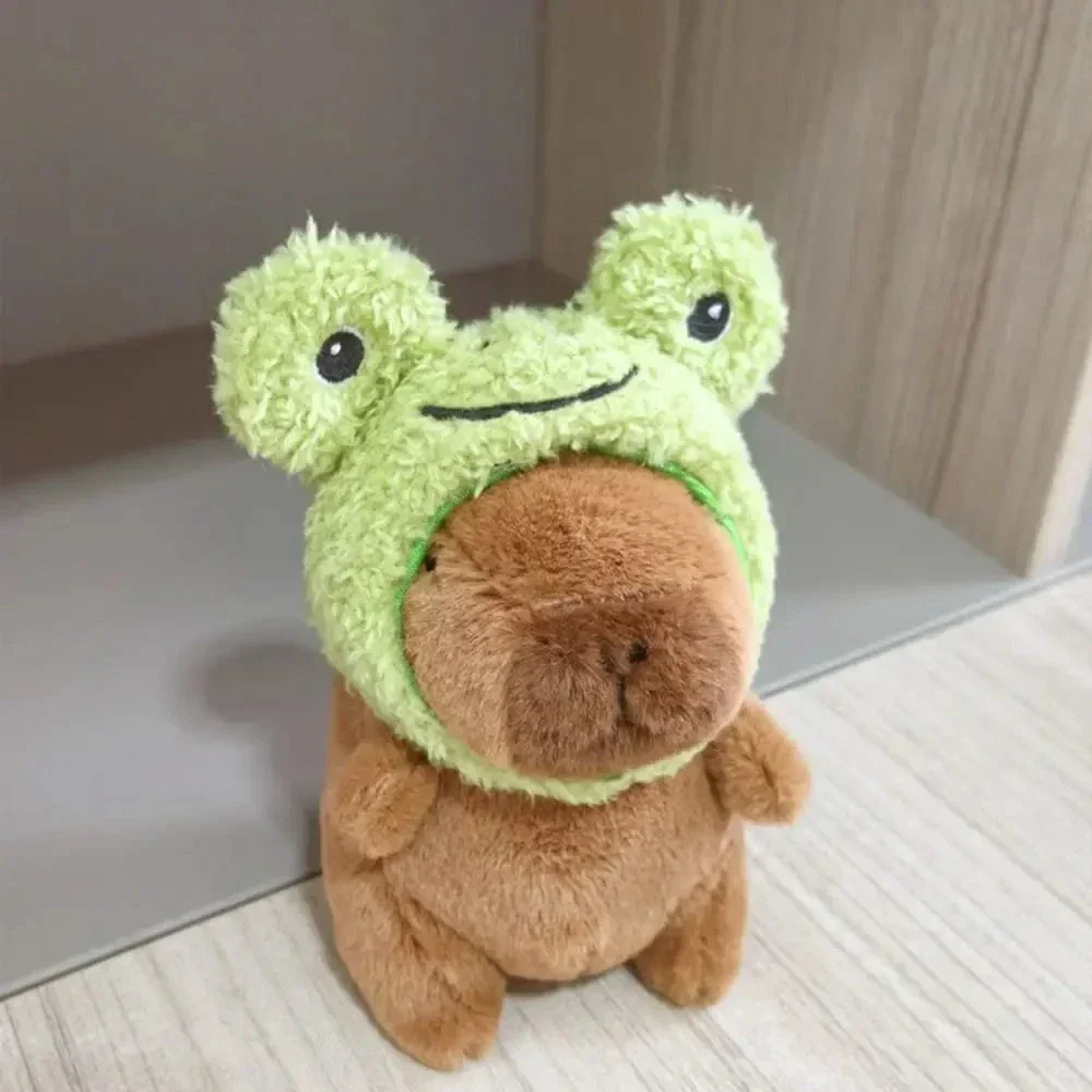 Cute Capybara Plush Toy Hoodie – Small Winged Stuffed Doll for Kids - Image 35