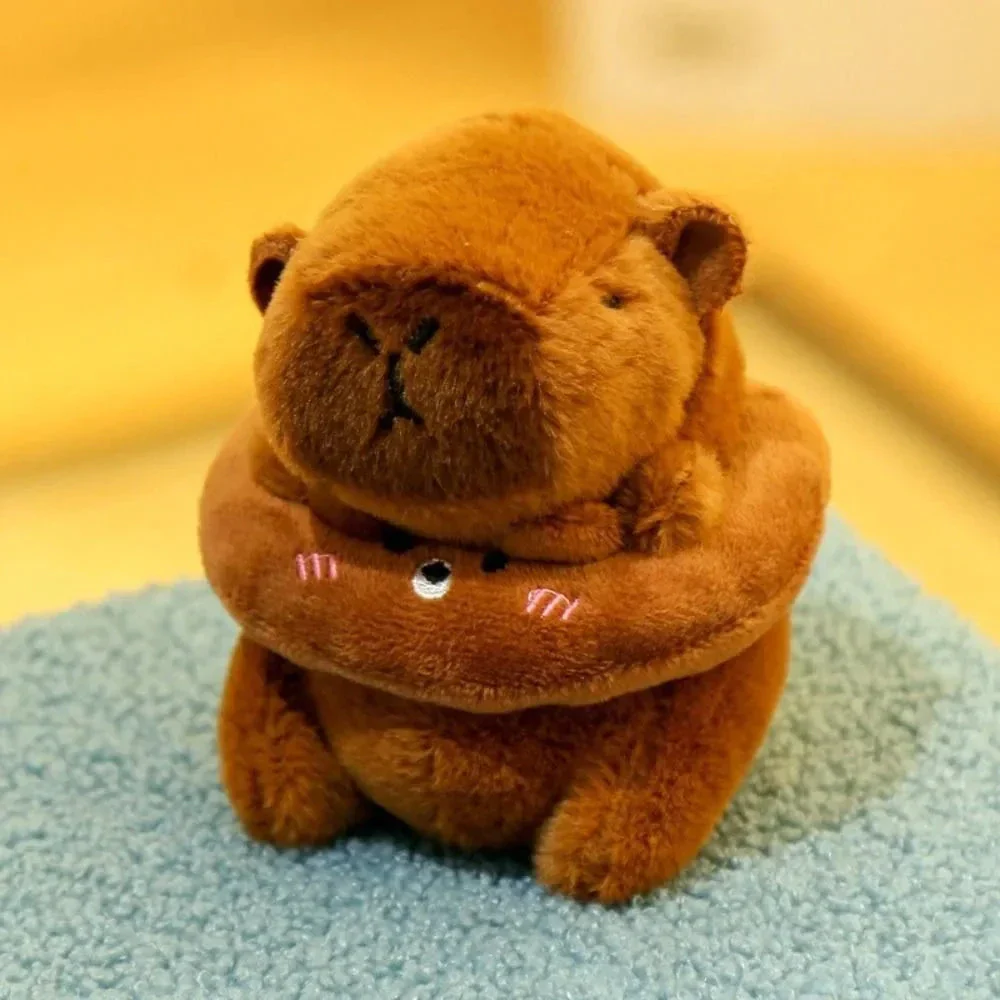 Cute Capybara Plush Toy Hoodie – Small Winged Stuffed Doll for Kids - Image 39