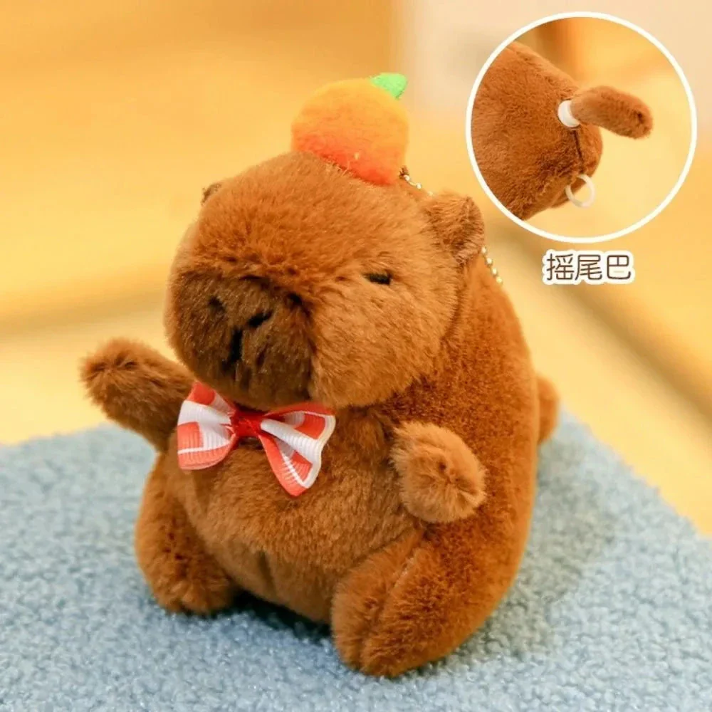 Cute Capybara Plush Toy Hoodie – Small Winged Stuffed Doll for Kids - Image 41