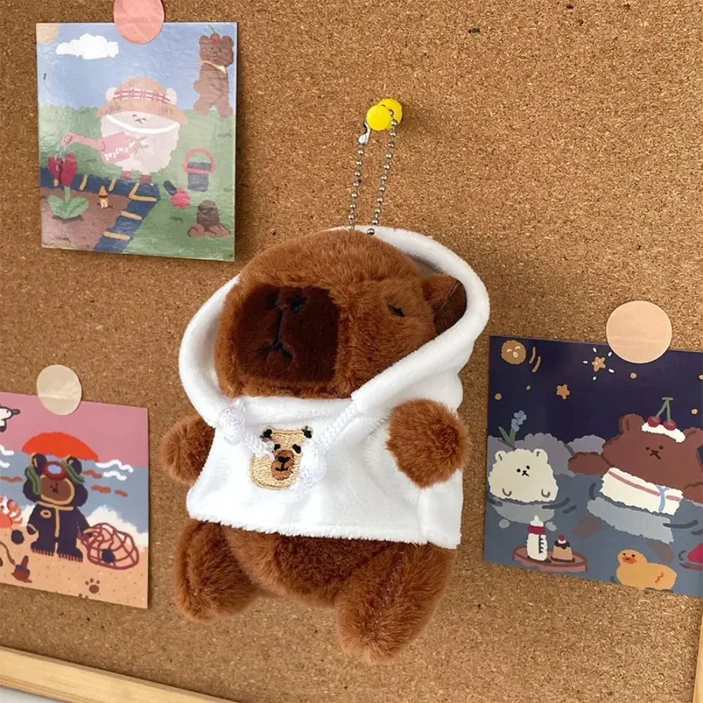 Cute Capybara Plush Toy Hoodie – Small Winged Stuffed Doll for Kids - Image 44