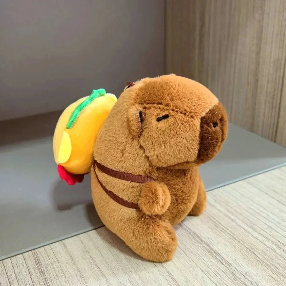 Cute Capybara Plush Toy Hoodie – Small Winged Stuffed Doll for Kids - Image 47