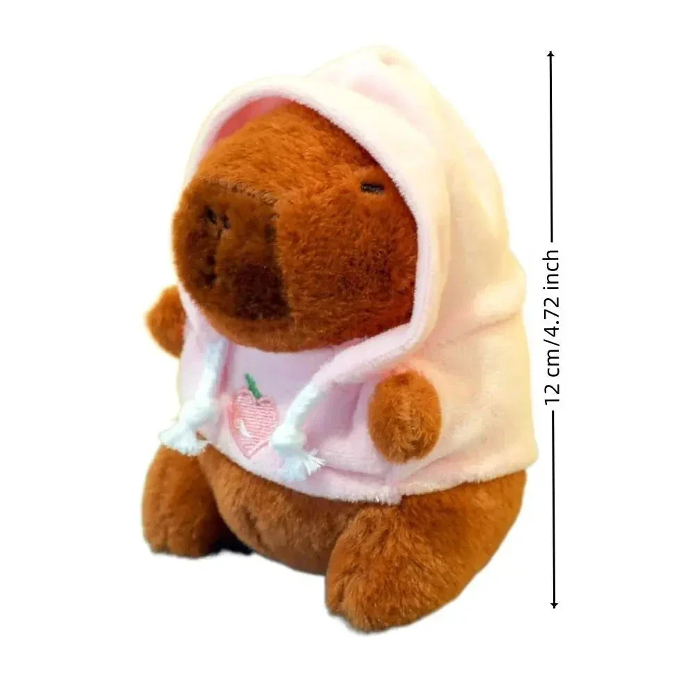 Cute Capybara Plush Toy Hoodie – Small Winged Stuffed Doll for Kids - Image 6