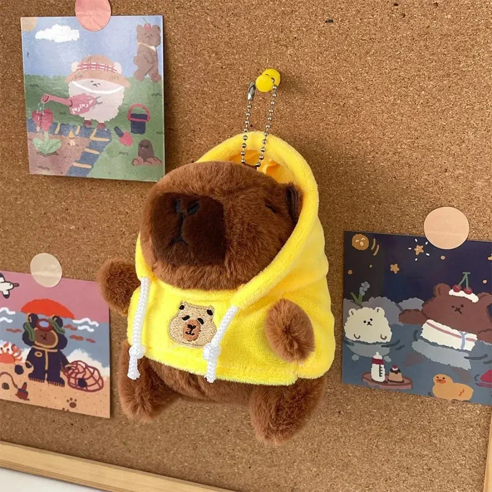 Cute Capybara Plush Toy Hoodie – Small Winged Stuffed Doll for Kids - Image 7