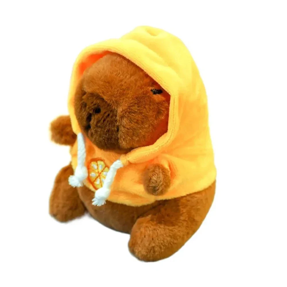 Cute Capybara Plush Toy Hoodie – Small Winged Stuffed Doll for Kids - Image 8