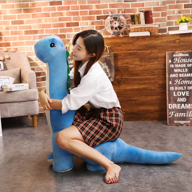 Cute Dinosaur Plush Toy Large Long Pillow - Image 4