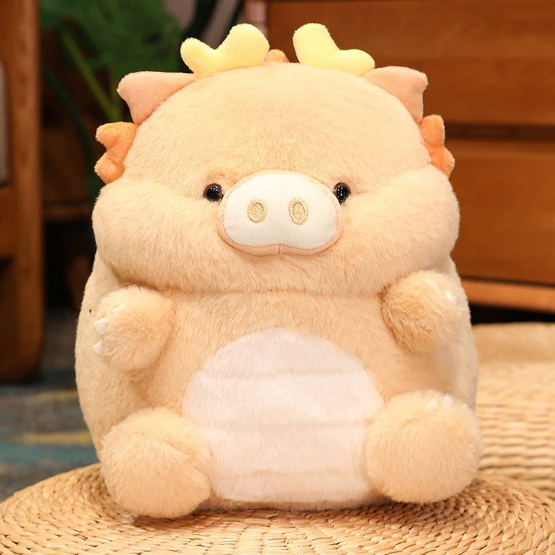Cute Dragon Pig Doll Plush Toy Sleeping Pillow - Image 10