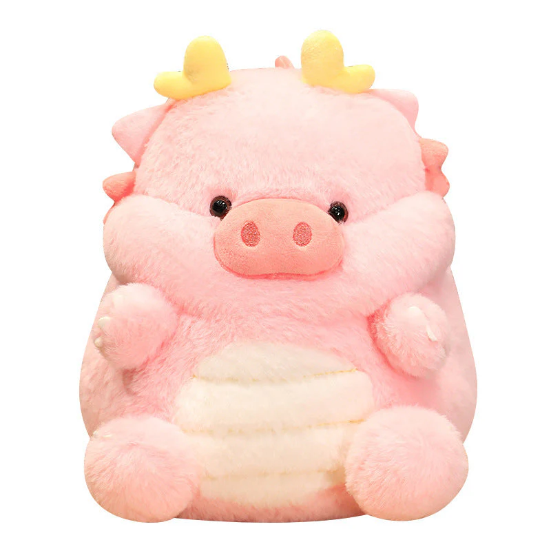 Cute Dragon Pig Doll Plush Toy Sleeping Pillow - Image 2