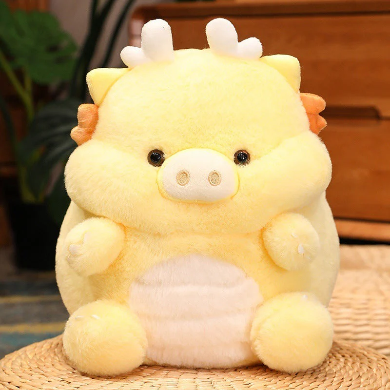 Cute Dragon Pig Doll Plush Toy Sleeping Pillow - Image 5