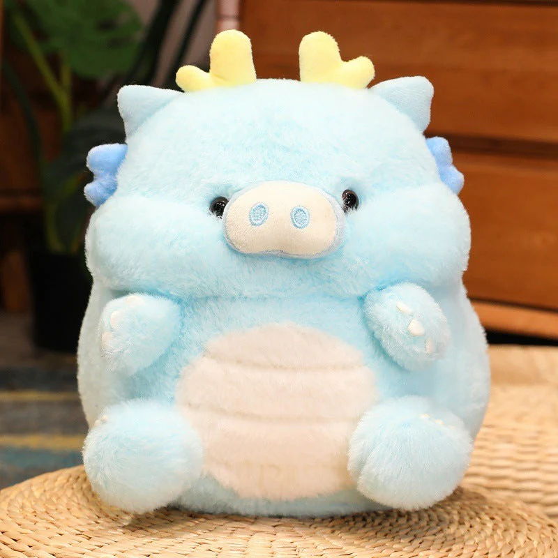 Cute Dragon Pig Doll Plush Toy Sleeping Pillow - Image 8