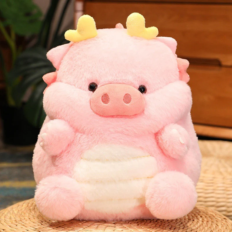 Cute Dragon Pig Doll Plush Toy Sleeping Pillow - Image 9