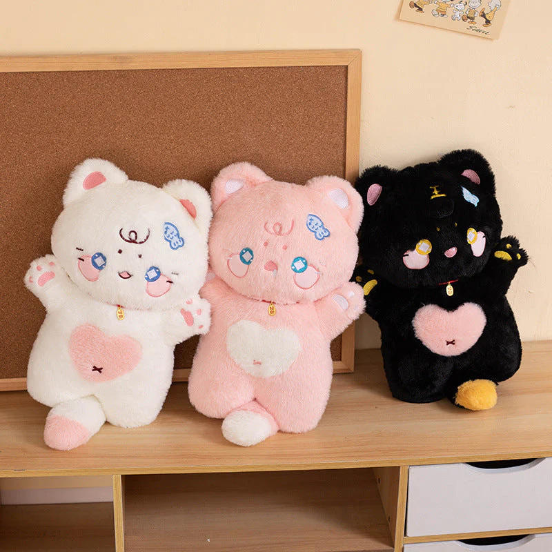 Cute Fortune Cat Doll Children's Pillow Plush Toy - Image 3