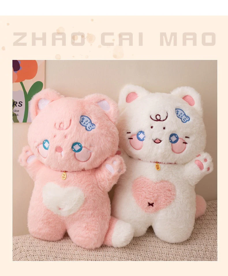 Cute Fortune Cat Doll Children's Pillow Plush Toy - Image 6