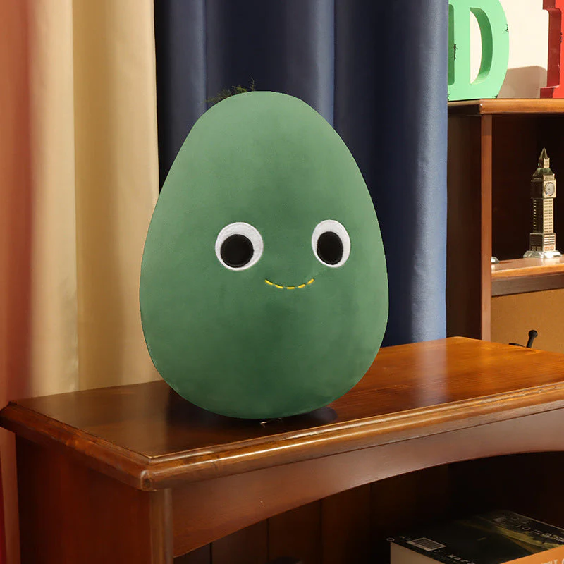 Cute Fruit Avocado Plush Toy Stuffed Doll Baby Kids Children Girls Boys Creativey Birthday Gift Sofa Cushion Home Room Decor - Image 3