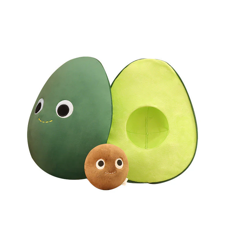 Cute Fruit Avocado Plush Toy Stuffed Doll Baby Kids Children Girls Boys Creativey Birthday Gift Sofa Cushion Home Room Decor - Image 5