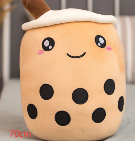 Cute Fruit Drink Plush Stuffed Soft Strawberry Milk Tea Plush Boba Tea Cup Toy Bubble Tea Pillow Cushion Kids Gift - Image 25