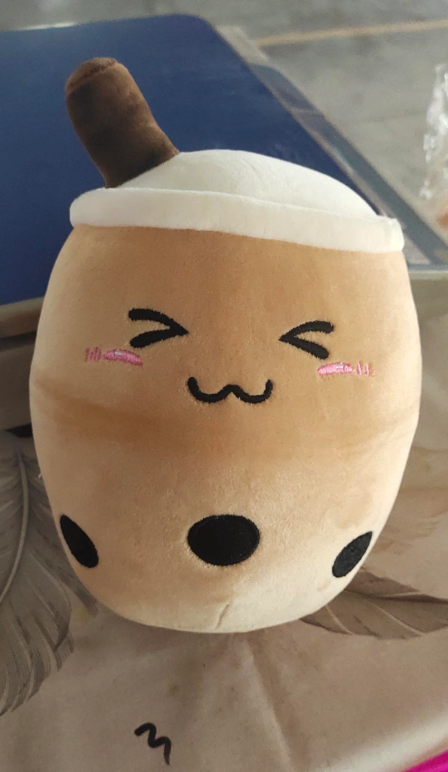 Cute Fruit Drink Plush Stuffed Soft Strawberry Milk Tea Plush Boba Tea Cup Toy Bubble Tea Pillow Cushion Kids Gift - Image 5
