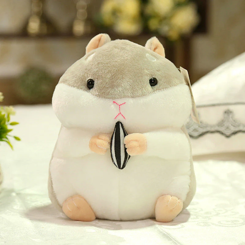 Cute Hamster Plush Toy Mouse Pendant Keychain Doll - Image 2