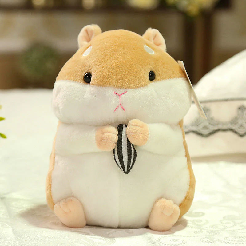 Cute Hamster Plush Toy Mouse Pendant Keychain Doll - Image 3