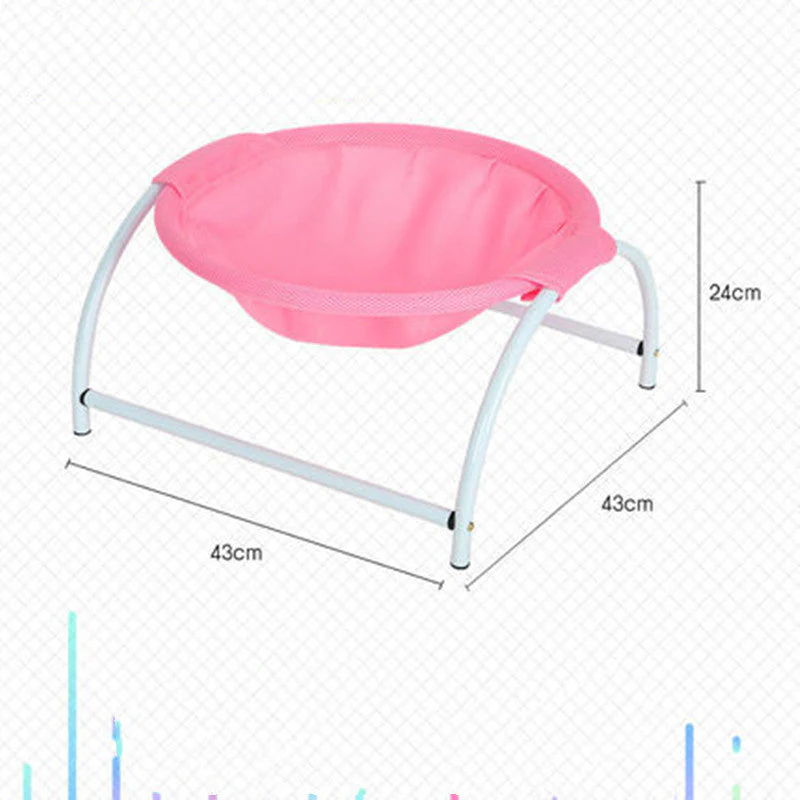 Cute Lounger Cat Bed with Stand - Image 5