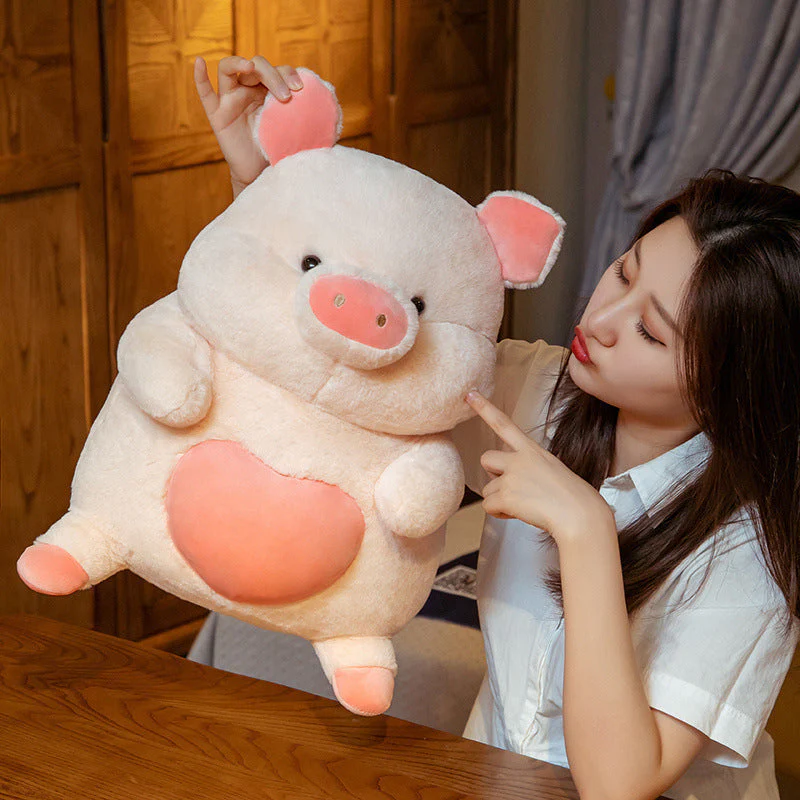 Cute Love Piggy Doll Plush Toy Room Decoration - Image 3