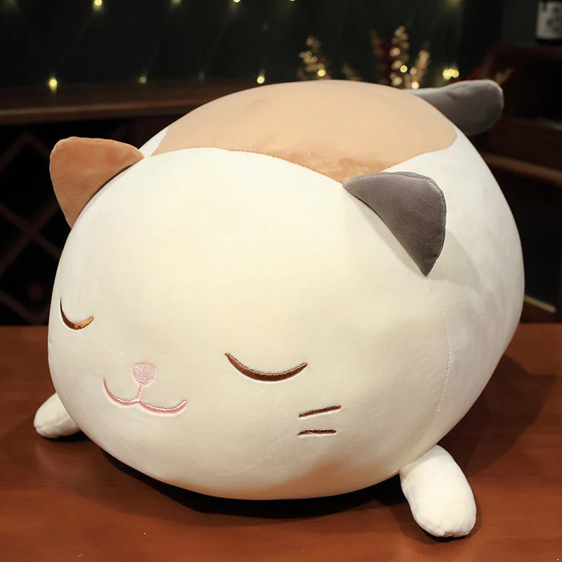 Cute Lying Lazy Cat Doll Plush Toy - Image 5
