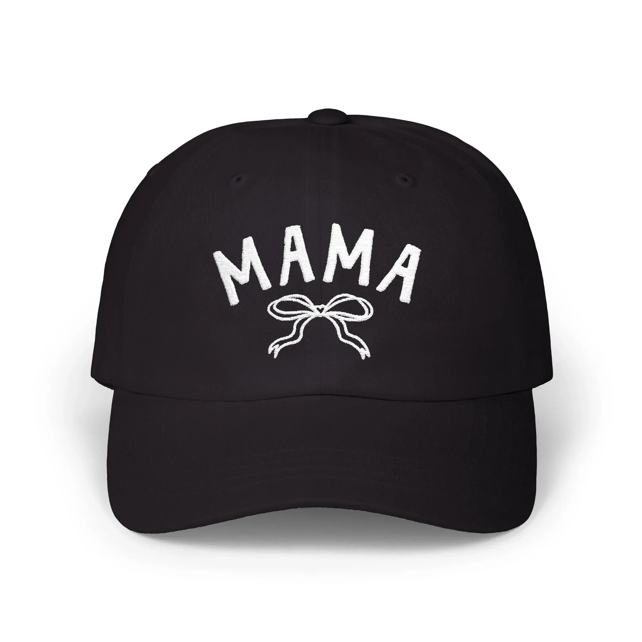 Cute Mama Embroidered Hat with Bow - Image 6