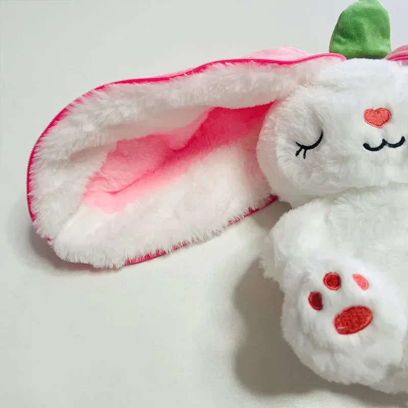 Cute Music Luminous Breathing Doll with Motion Lights Plush Baby Sleeping Toys Bunny Soft Cartoon Plush Doll Early Childhood - Image 4