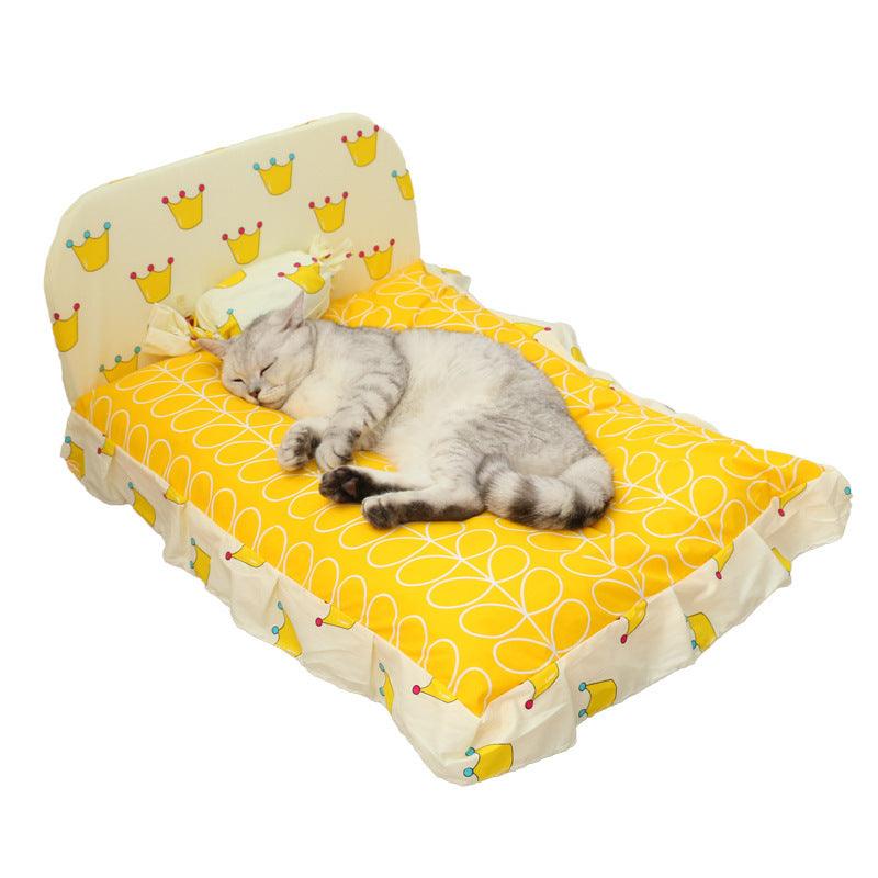 Cute Pet Cushioned Soft Bed - Image 2