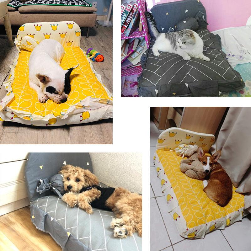 Cute Pet Cushioned Soft Bed - Image 4