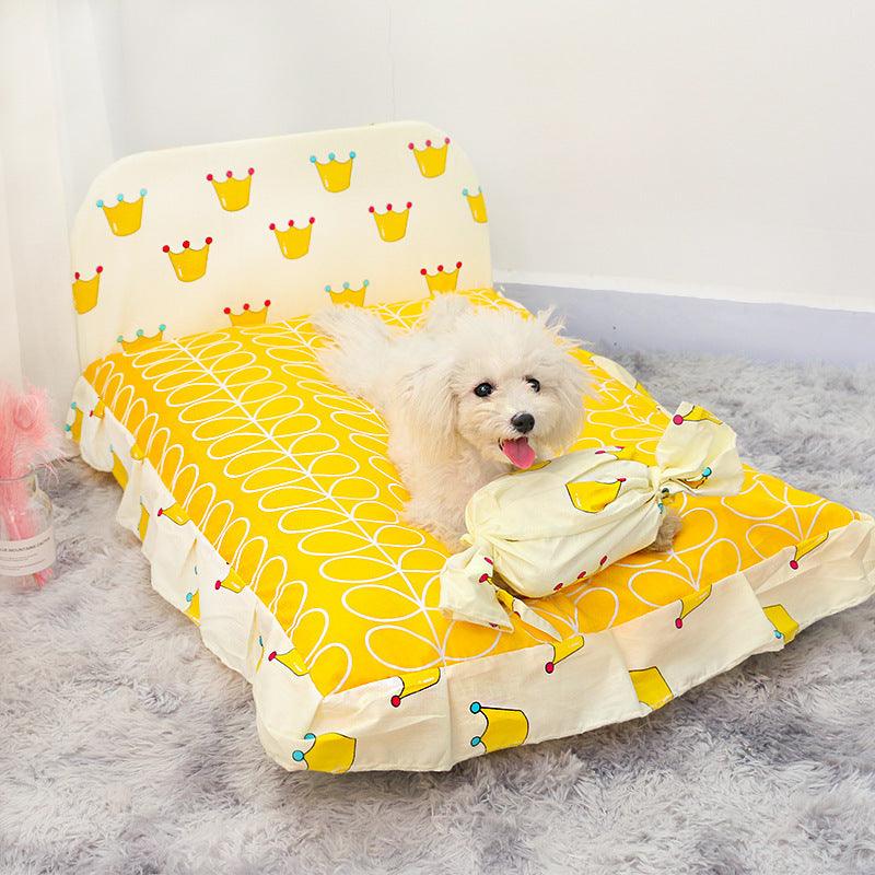Cute Pet Cushioned Soft Bed - Image 6