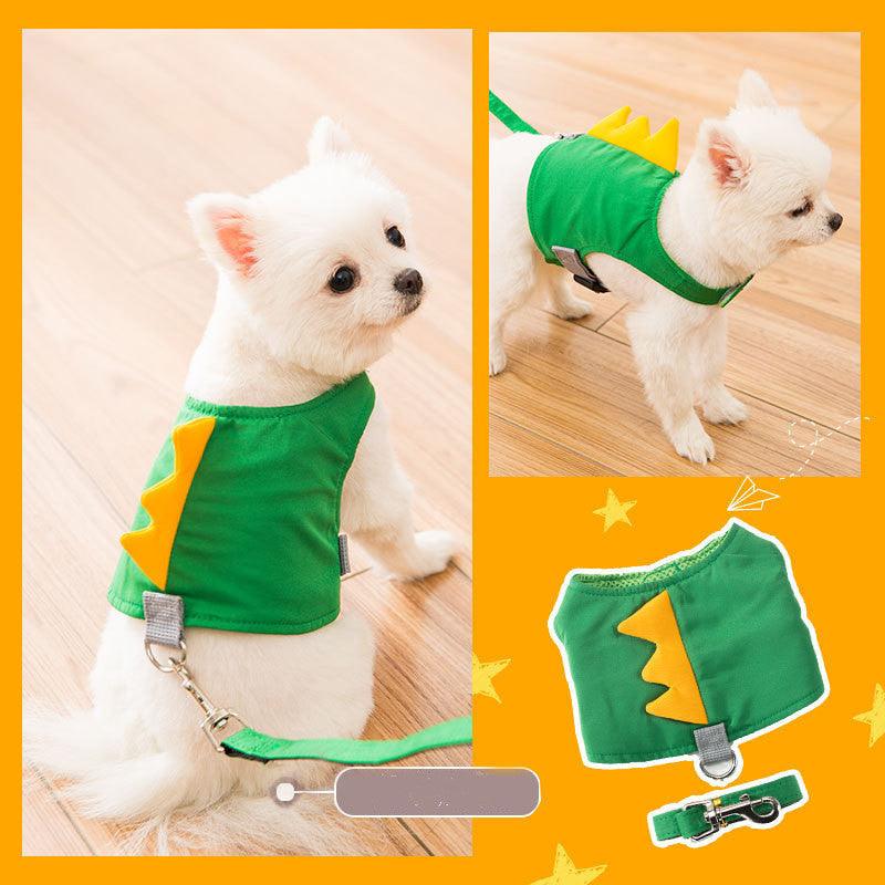 Cute Pet Dog Harness Leash Set - Image 3
