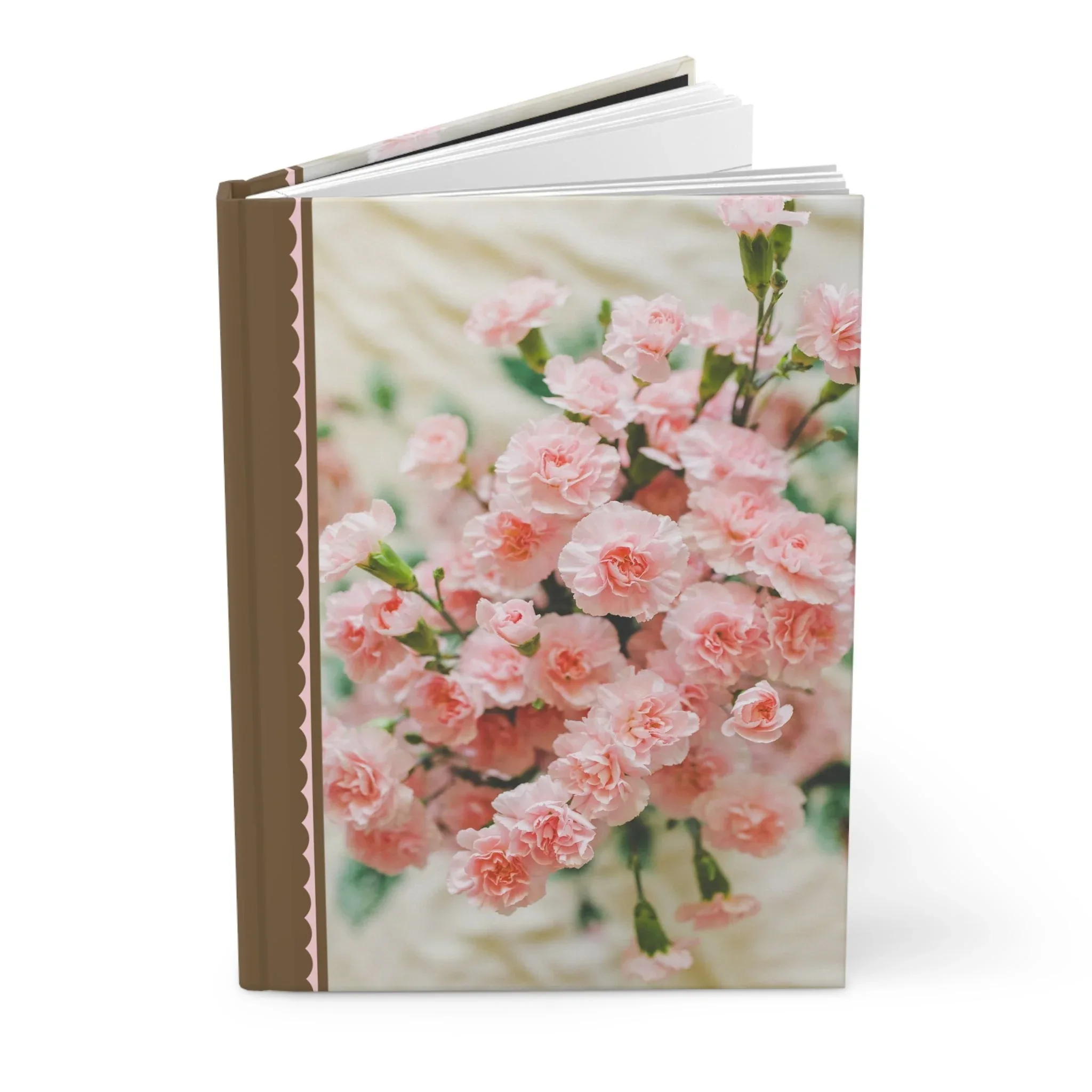 Cute Pink Carnation Journal - Image 3