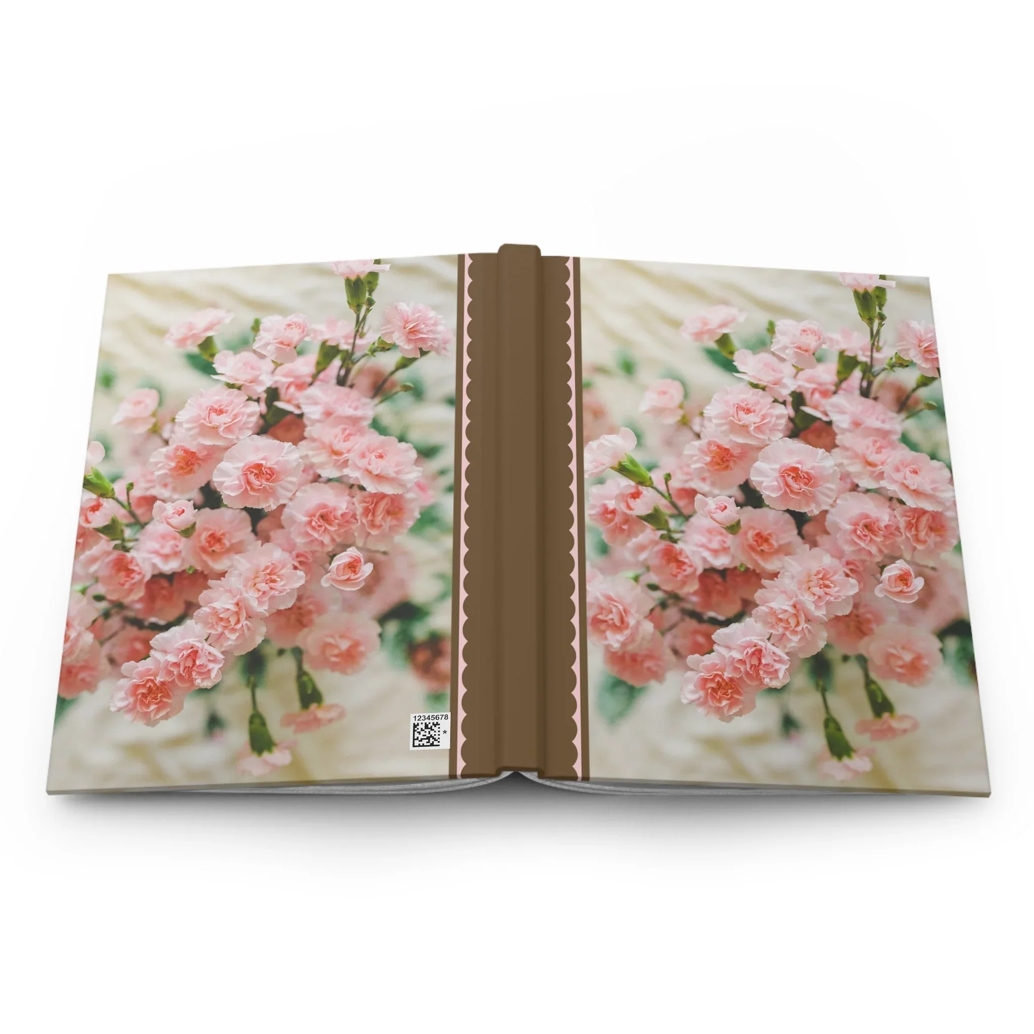 Cute Pink Carnation Journal - Image 5