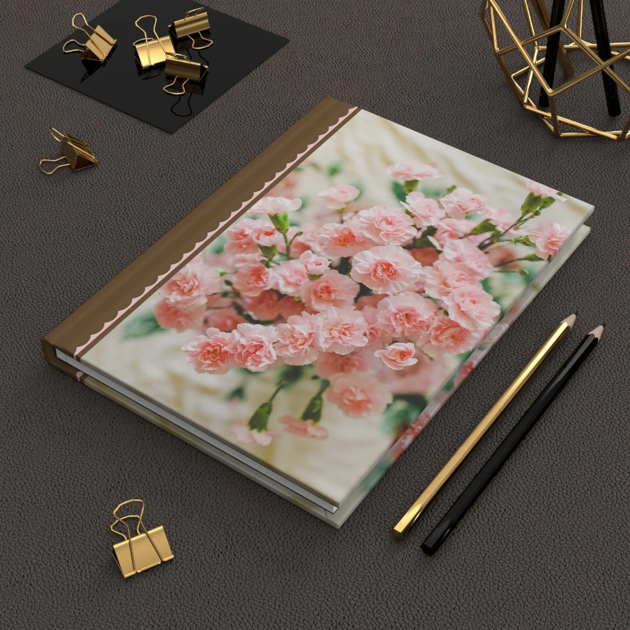 Cute Pink Carnation Journal - Image 6