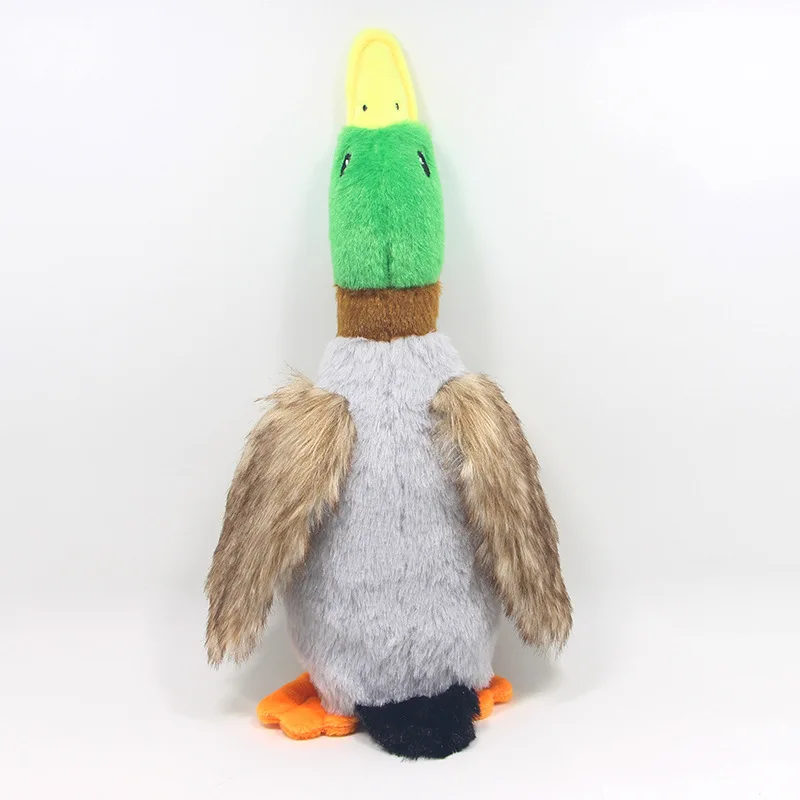 Cute Plush Duck Dog Squeaky Toy – Interactive Chew for Small & Medium Dogs - Image 6