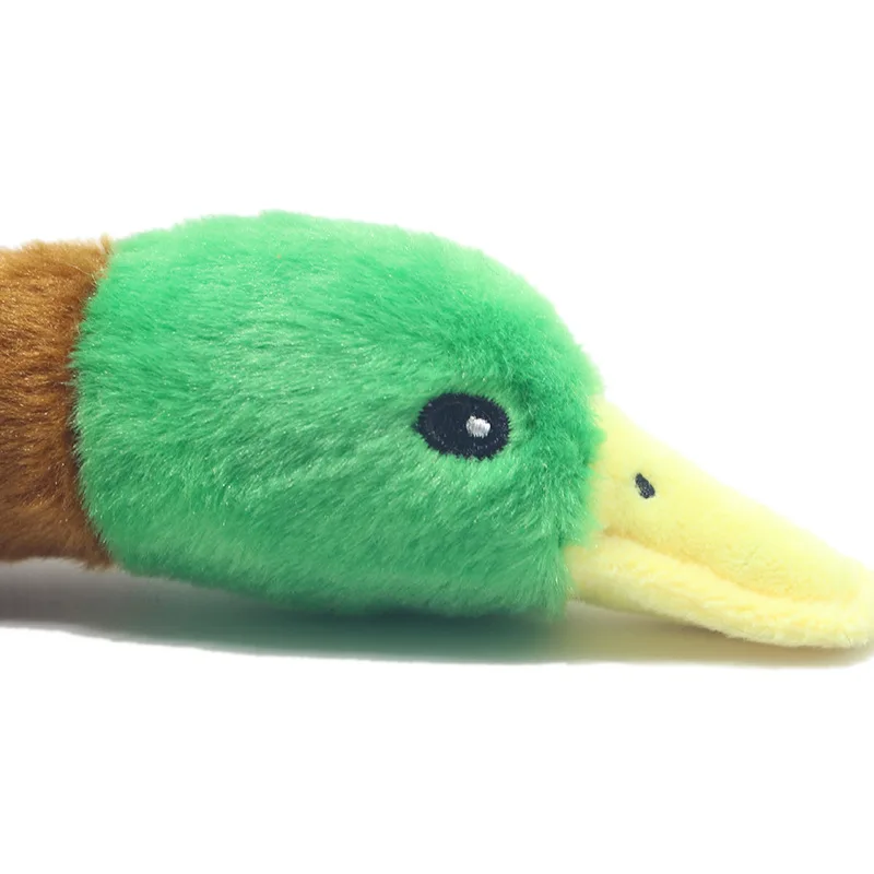 Cute Plush Duck Dog Squeaky Toy – Interactive Chew for Small & Medium Dogs - Image 7