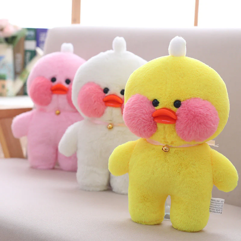 Cute Pp Cotton Small Yellow Duck Plush Toy - Image 4
