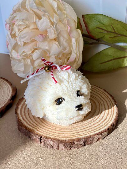 Cute Puppy Candle - Adorable Soy Wax Candle for Pet Lovers - Image 6