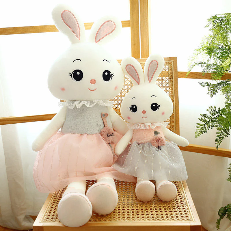 Cute Rabbit Plush Toy Doll Birthday Gift Sleeping Pillow - Image 3