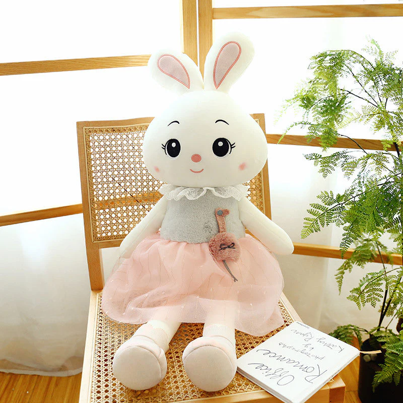 Cute Rabbit Plush Toy Doll Birthday Gift Sleeping Pillow - Image 4