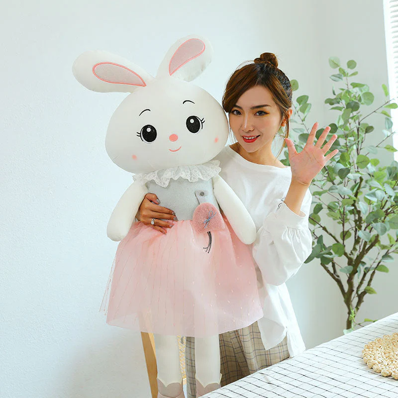 Cute Rabbit Plush Toy Doll Birthday Gift Sleeping Pillow - Image 5