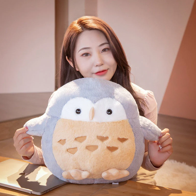 Cute Round Owl Doll Plush Toy Gift - Image 5