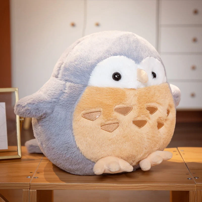 Cute Round Owl Doll Plush Toy Gift - Image 7