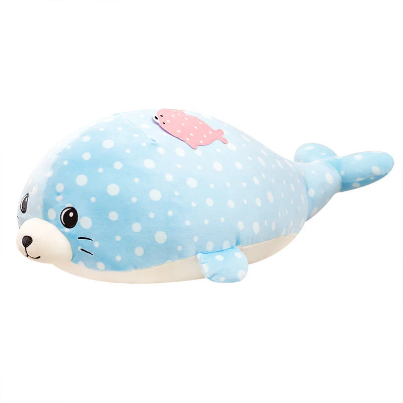 Cute Soft Whale Shark Dolphin Pillow Plush Toy Creative Marine Animal Doll - Image 2